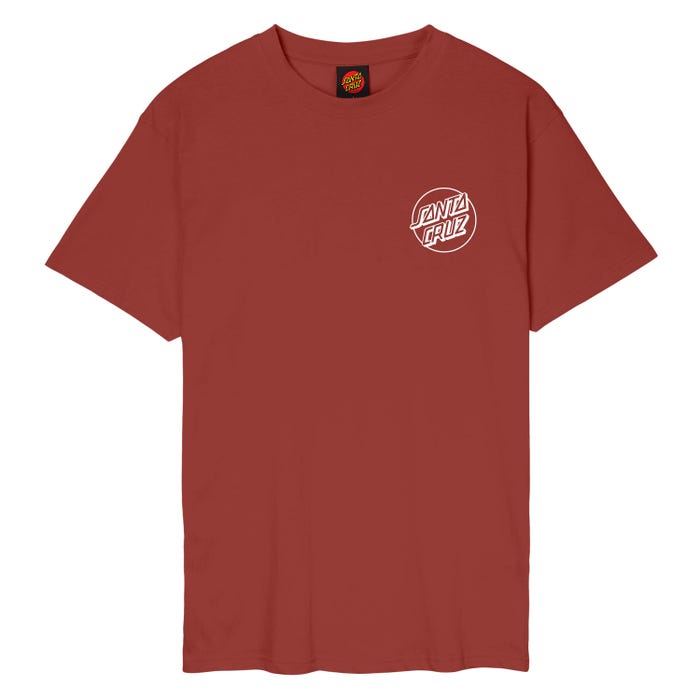 SANTA CRUZ KENDALL ATOMIC CAMISETA ÓXIDO OSCURO