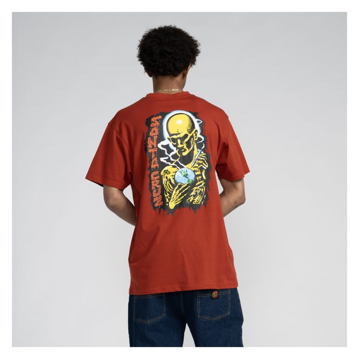 SANTA CRUZ KENDALL ATOMIC CAMISETA ÓXIDO OSCURO