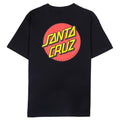 SANTA CRUZ DOT CHEST CAMISETA NEGRA