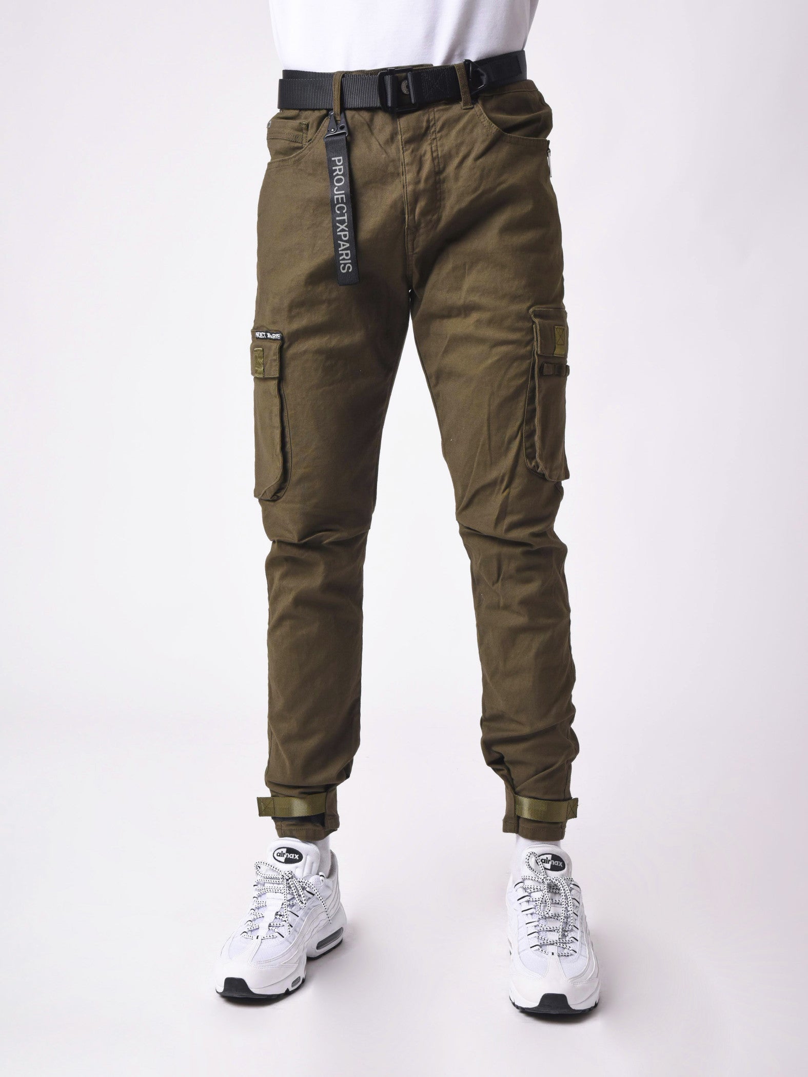PROJECT X PARIS PANTALÓN CARGO CON AJUSTE INFERIOR KHAKI