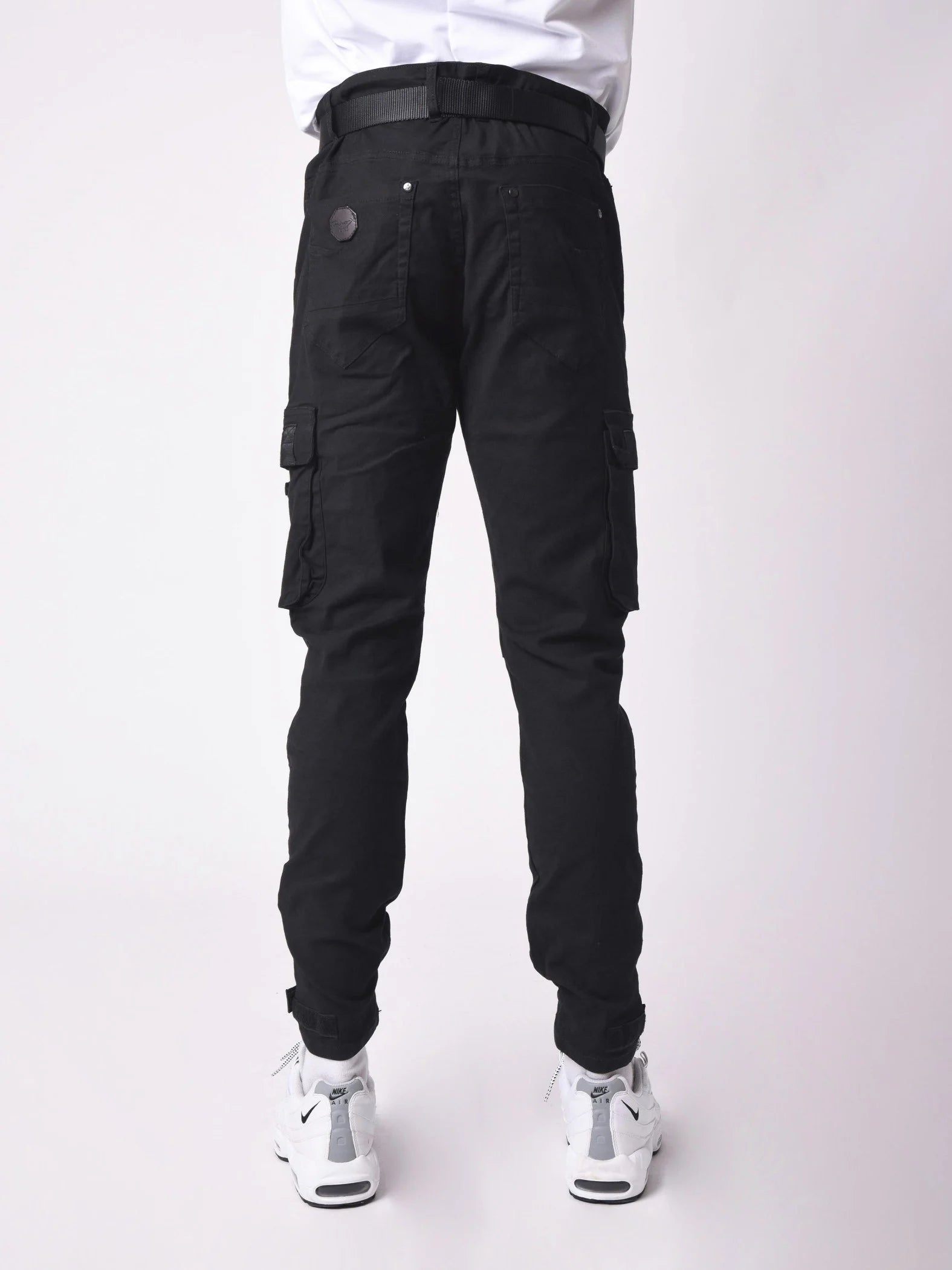 PROJECT X PARIS PANTALÓN CARGO CON AJUSTE INFERIOR NEGRA