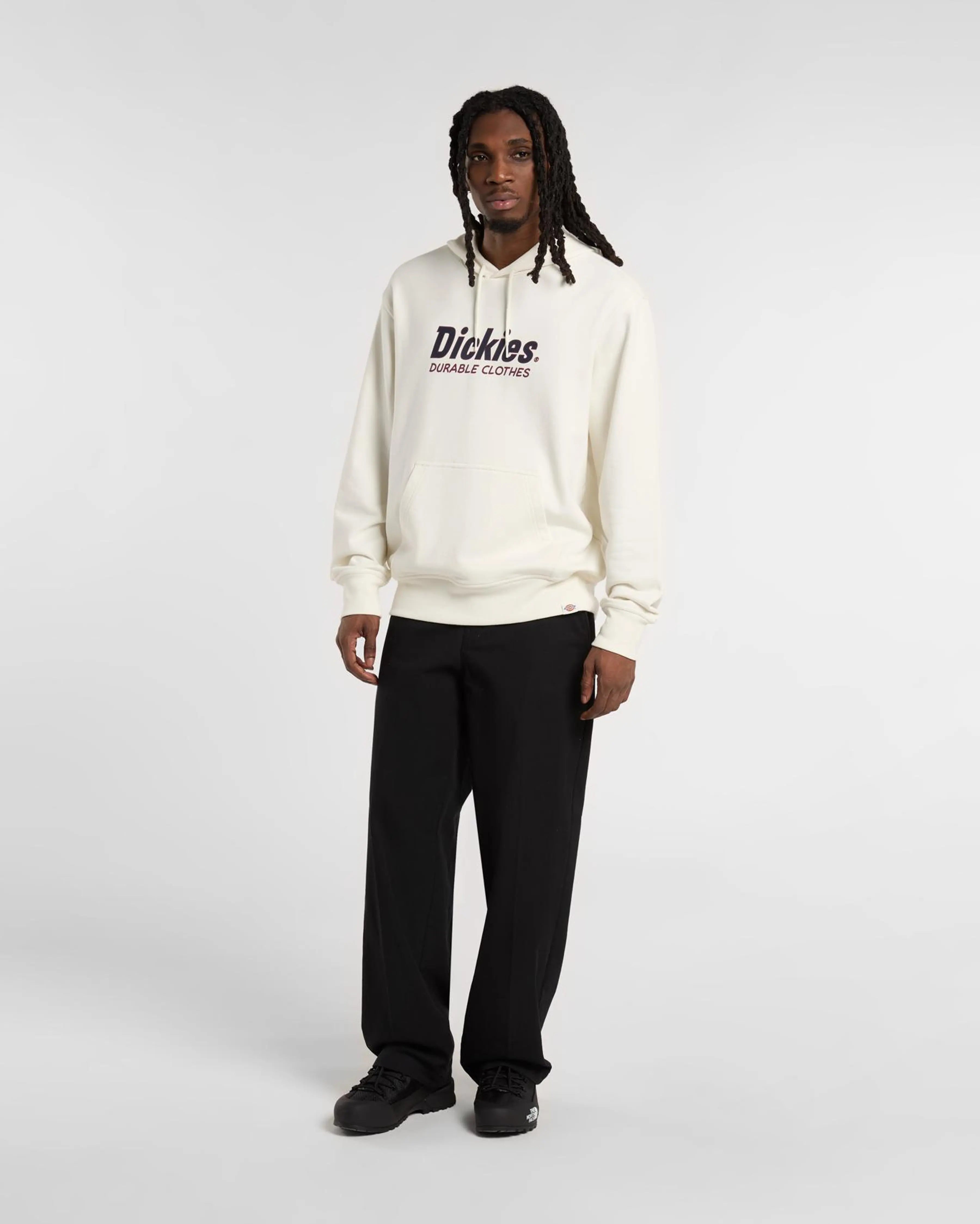 DICKIES WILLISTON SUDADERA CON CAPUCHA BLANCO ROTO