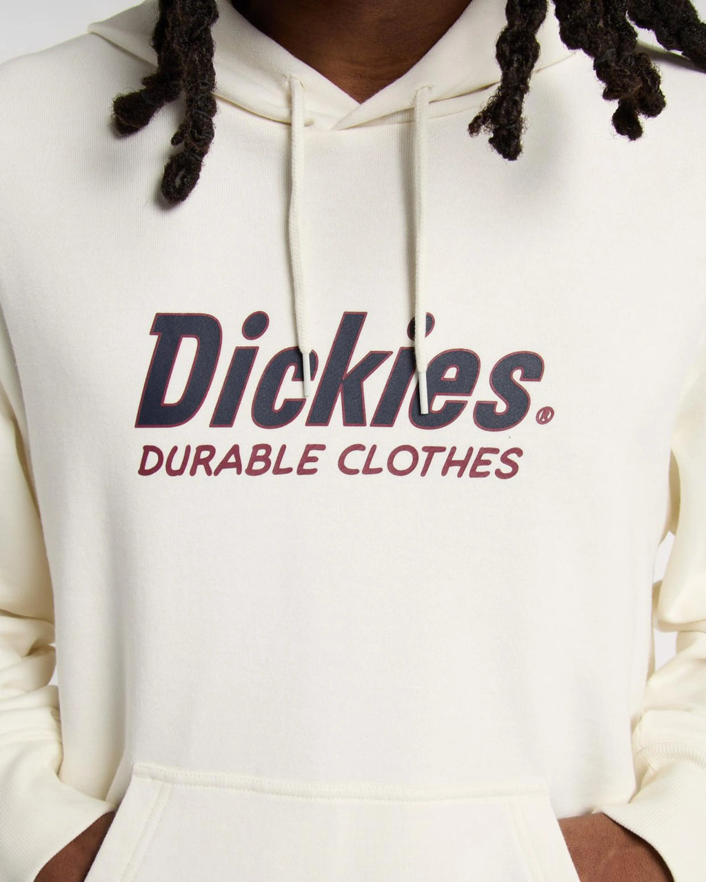 DICKIES WILLISTON SUDADERA CON CAPUCHA BLANCO ROTO