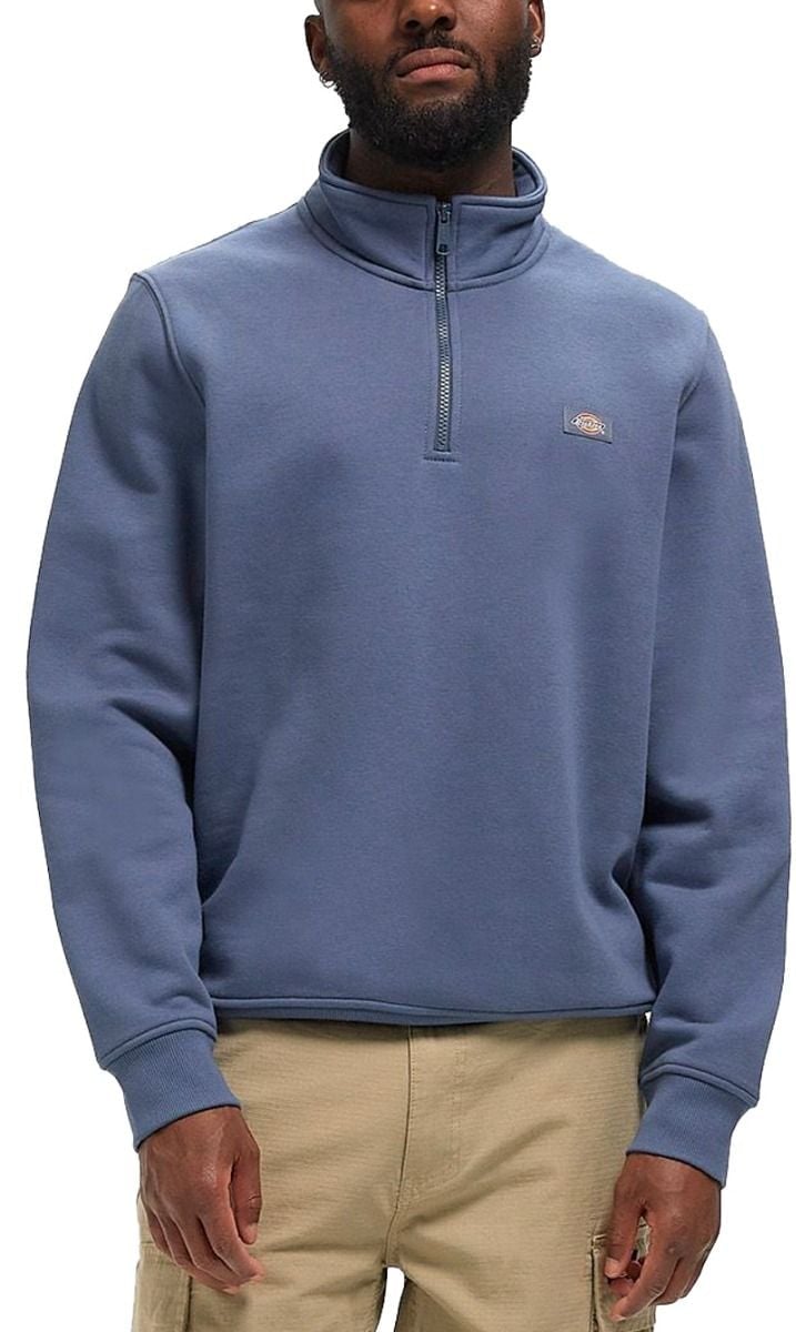 DICKIES OAKPORT SUDADERA MEDIA CREMALLERA AZUL
