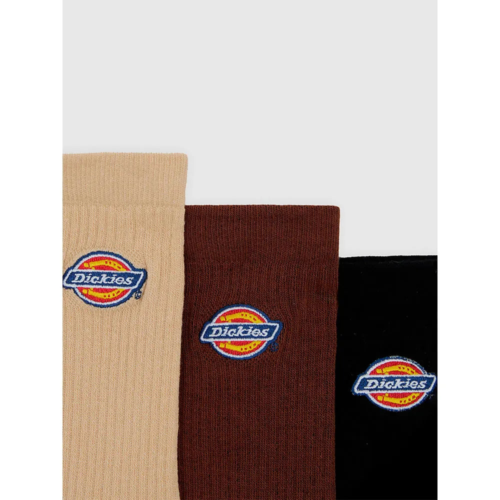 DICKIES PACK 3 CALCETINES MARRÓN