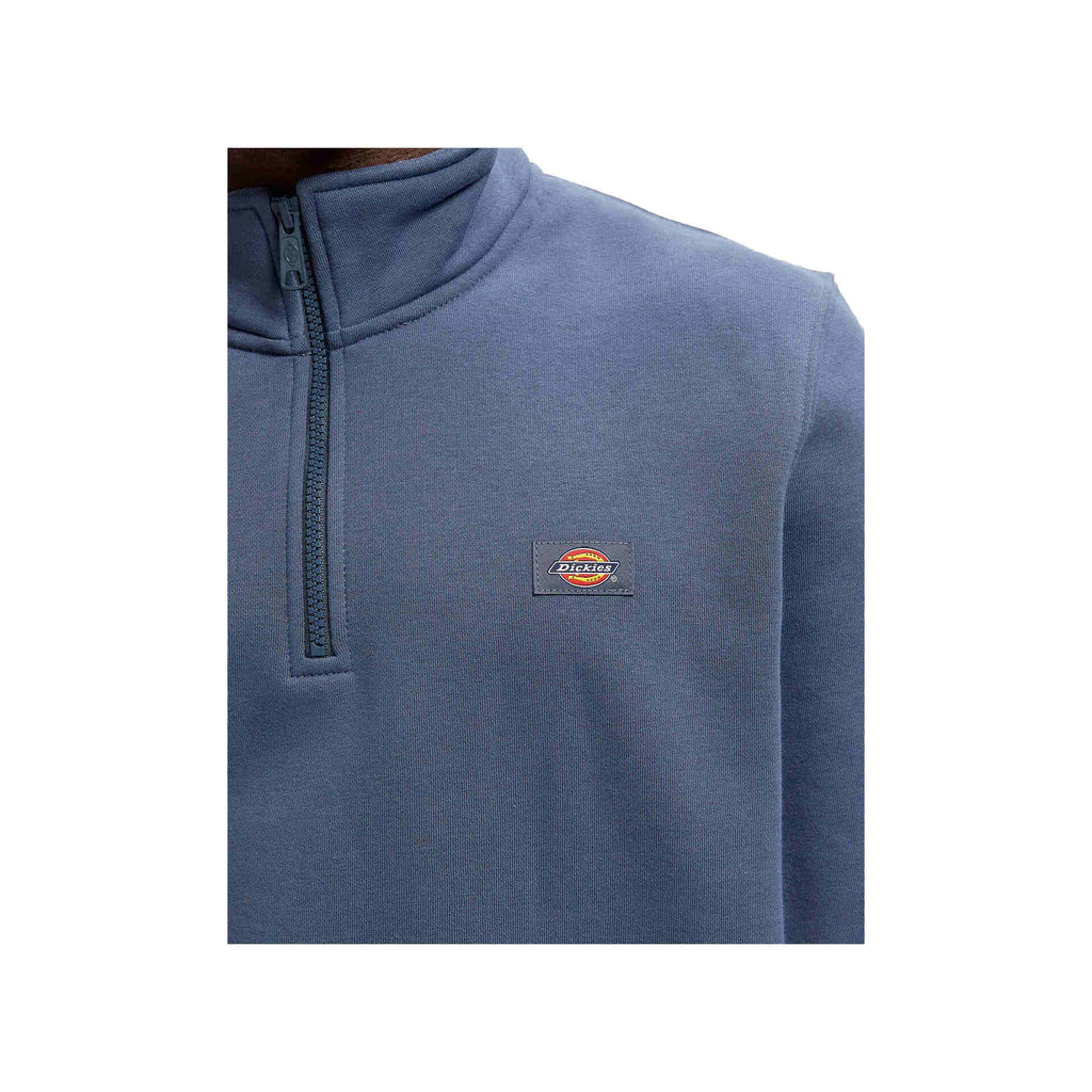 DICKIES OAKPORT SUDADERA MEDIA CREMALLERA AZUL