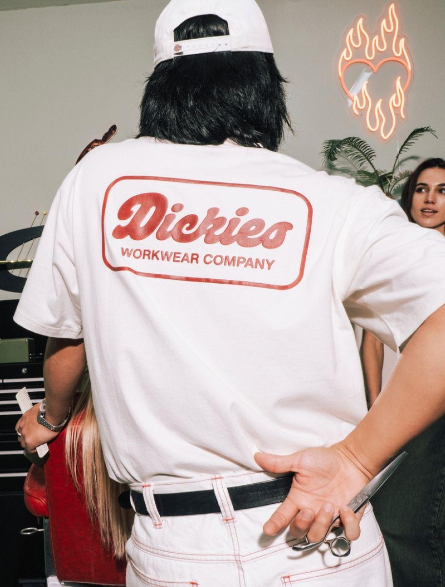 DICKIES LEWISTOWN CAMISETA BLANCA