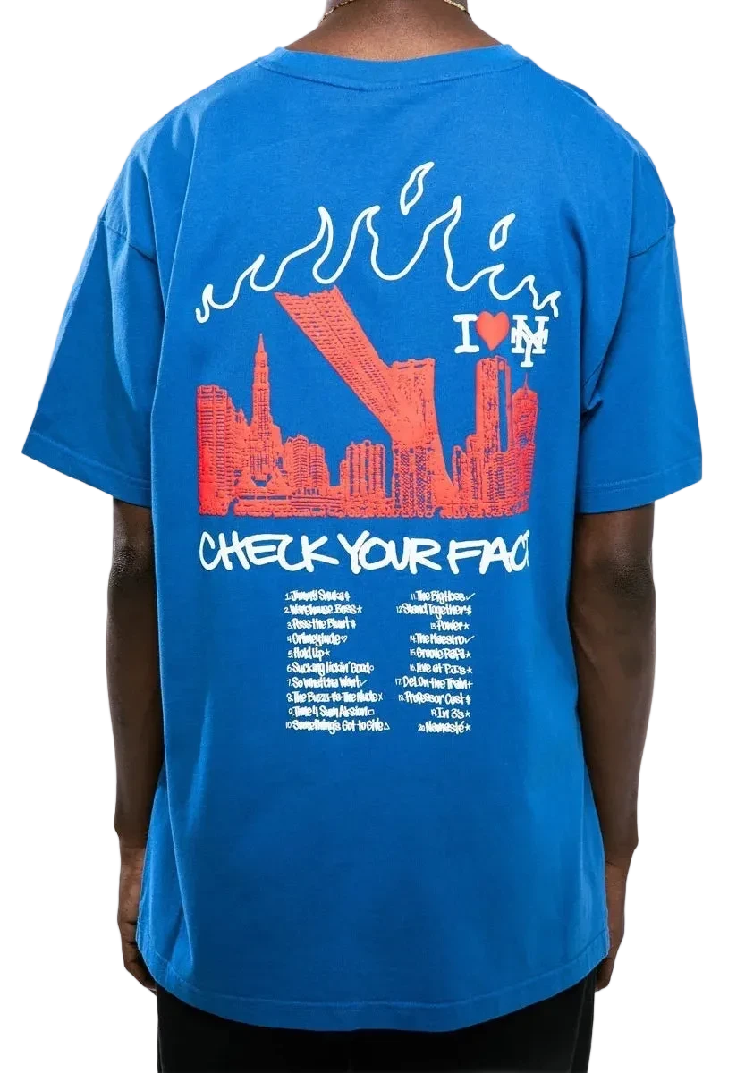 GRIMEY BOYS CAMISETA  REGULAR FIT AZUL