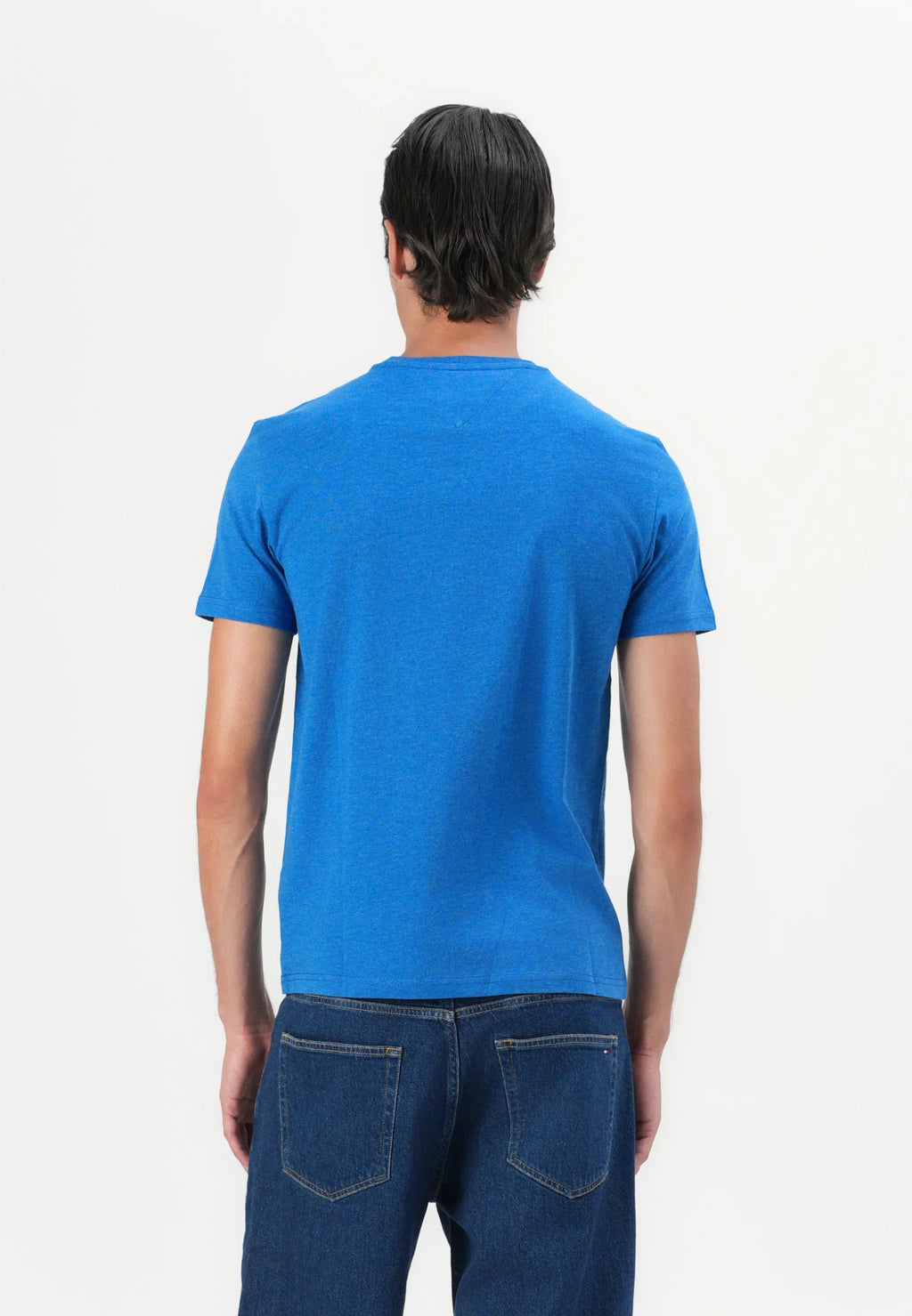 TOMMY JEANS CAMISETA SLIM FIT AZUL