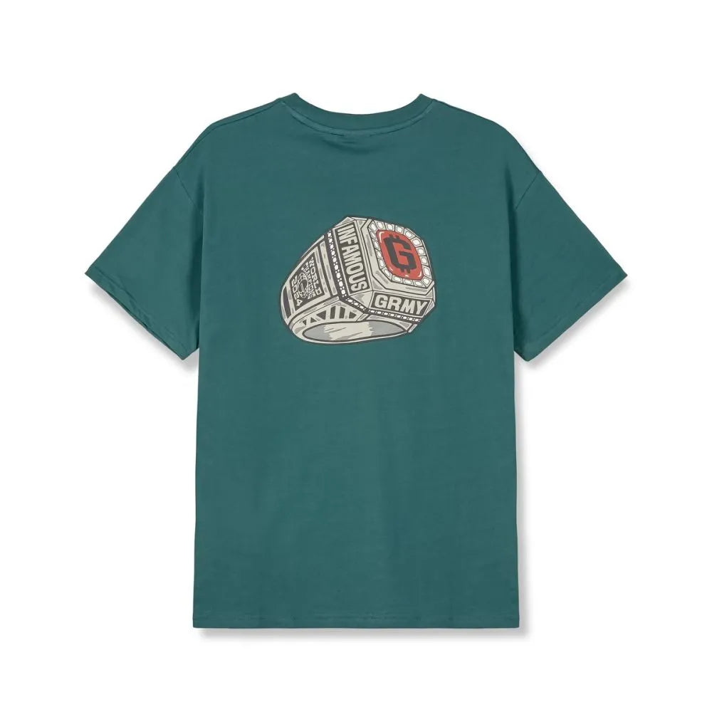 GRIMEY DEEPER CAMISETA REGULAR FIT AZUL OSCURO