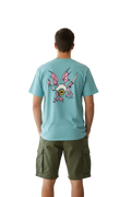 GRIMEY PEACE WITHIN THE WATCHING EYEZ CAMISETA REGULAR FIT AZUL