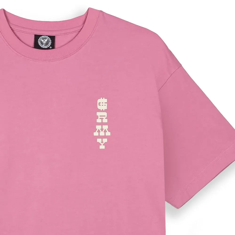 GRIMEY LONE HAND CAMISETA  REGULAR FIT ROSA