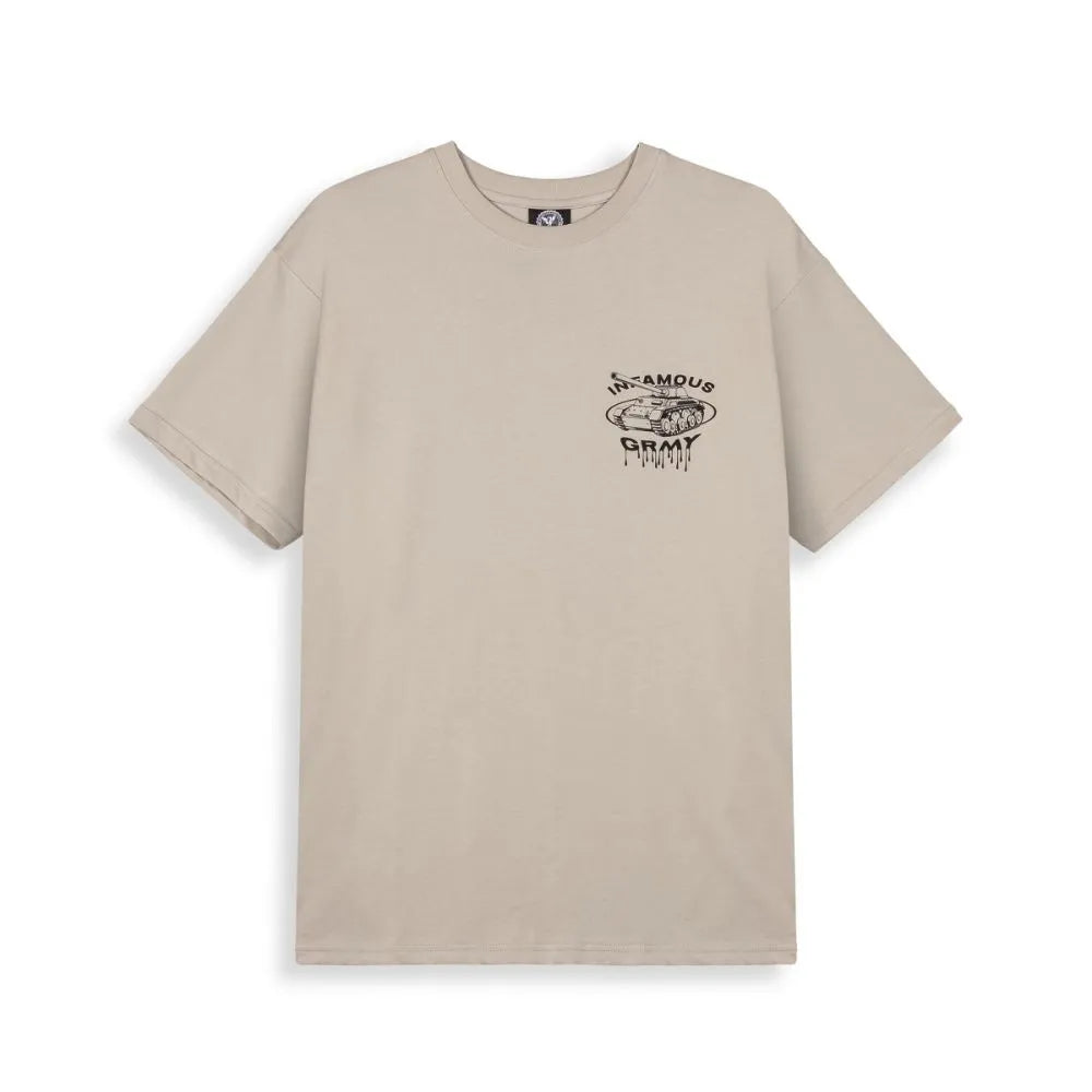 GRIMEY THE THINK TANK CAMISETA REGULAR FIT GRIS CLARO