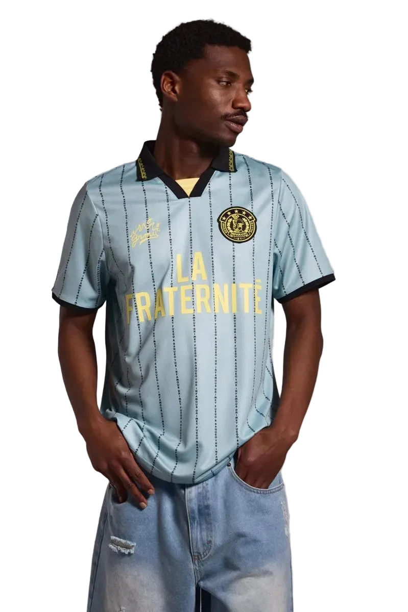 GRIMEY LA FRATERNITE BRULER PILLER CAMISETA FÚTBOL AZUL