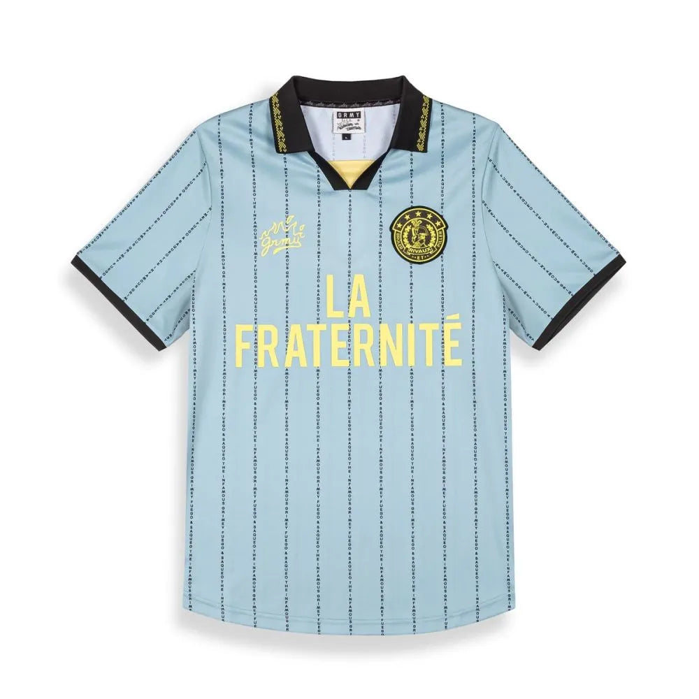 GRIMEY LA FRATERNITE BRULER PILLER CAMISETA FÚTBOL AZUL