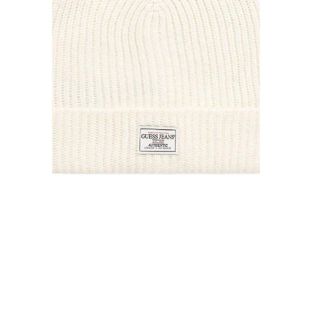 GUESS JEANS GORRO BLANCO