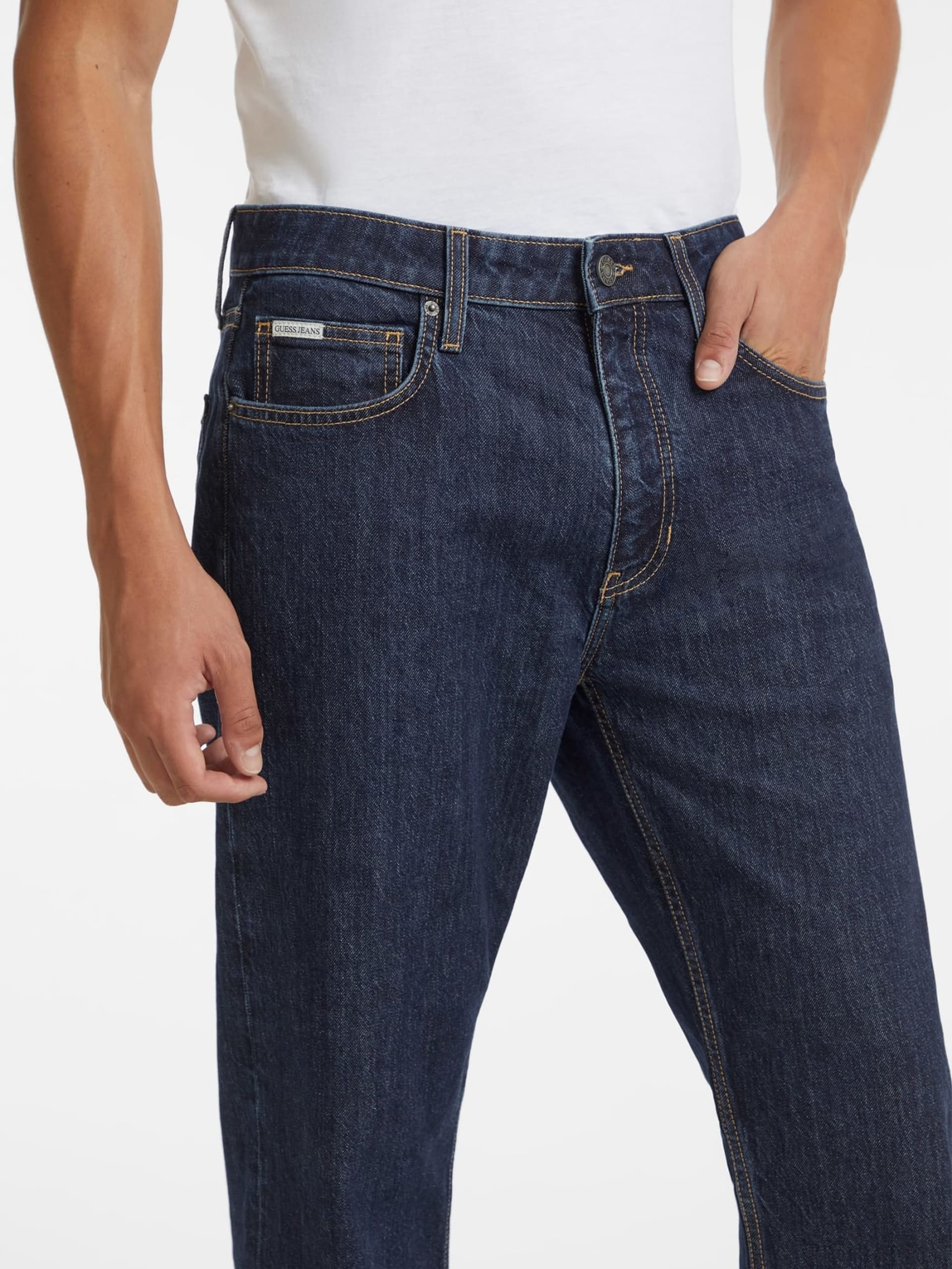 GUESS JEANS VAQUERO REGULAR FIT AZUL