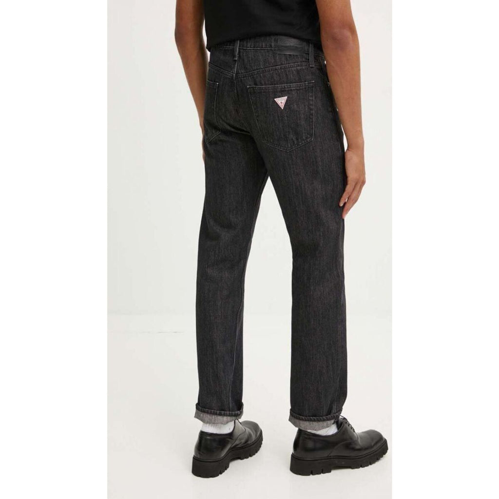 GUESS JEANS VAQUERO REGULAR FIT NEGRO
