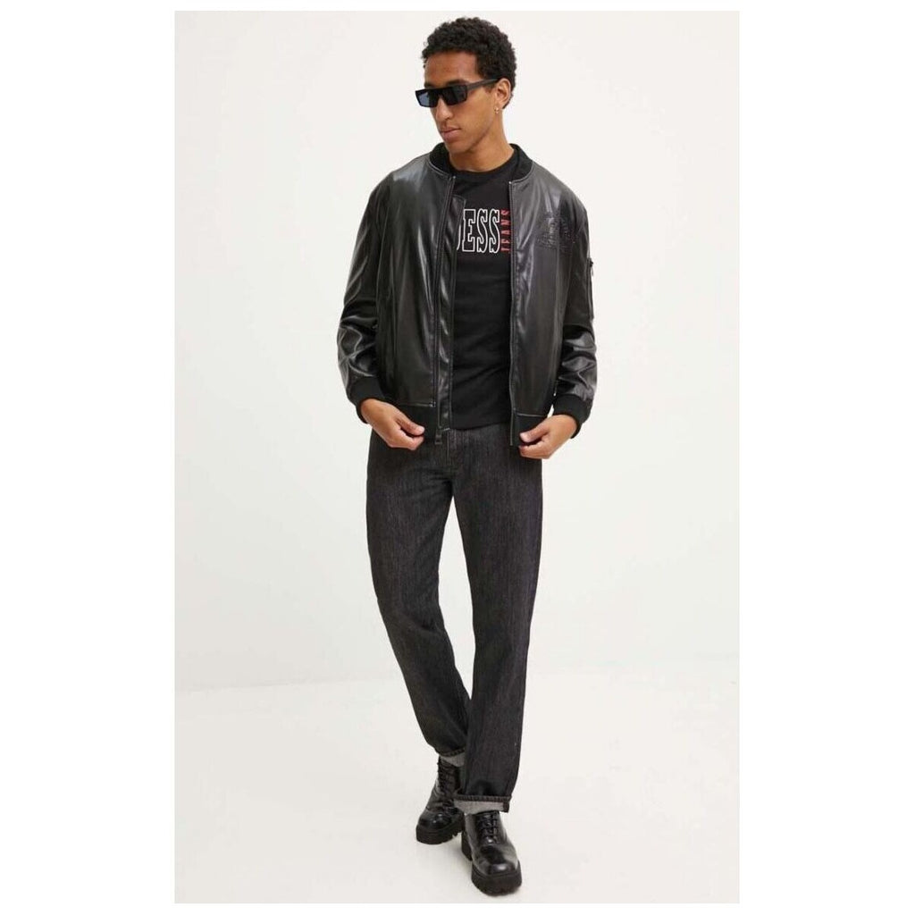 GUESS JEANS VAQUERO REGULAR FIT NEGRO