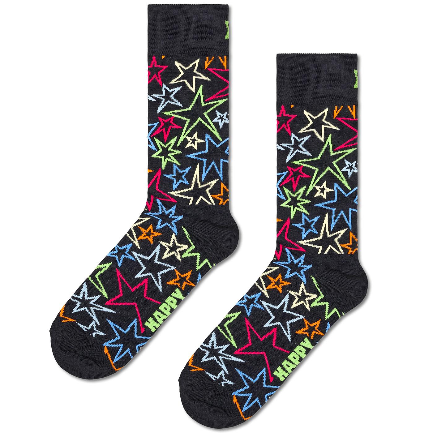 HAPPY SOCKS MEGA STAR CALCETÍN MULTICOLOR