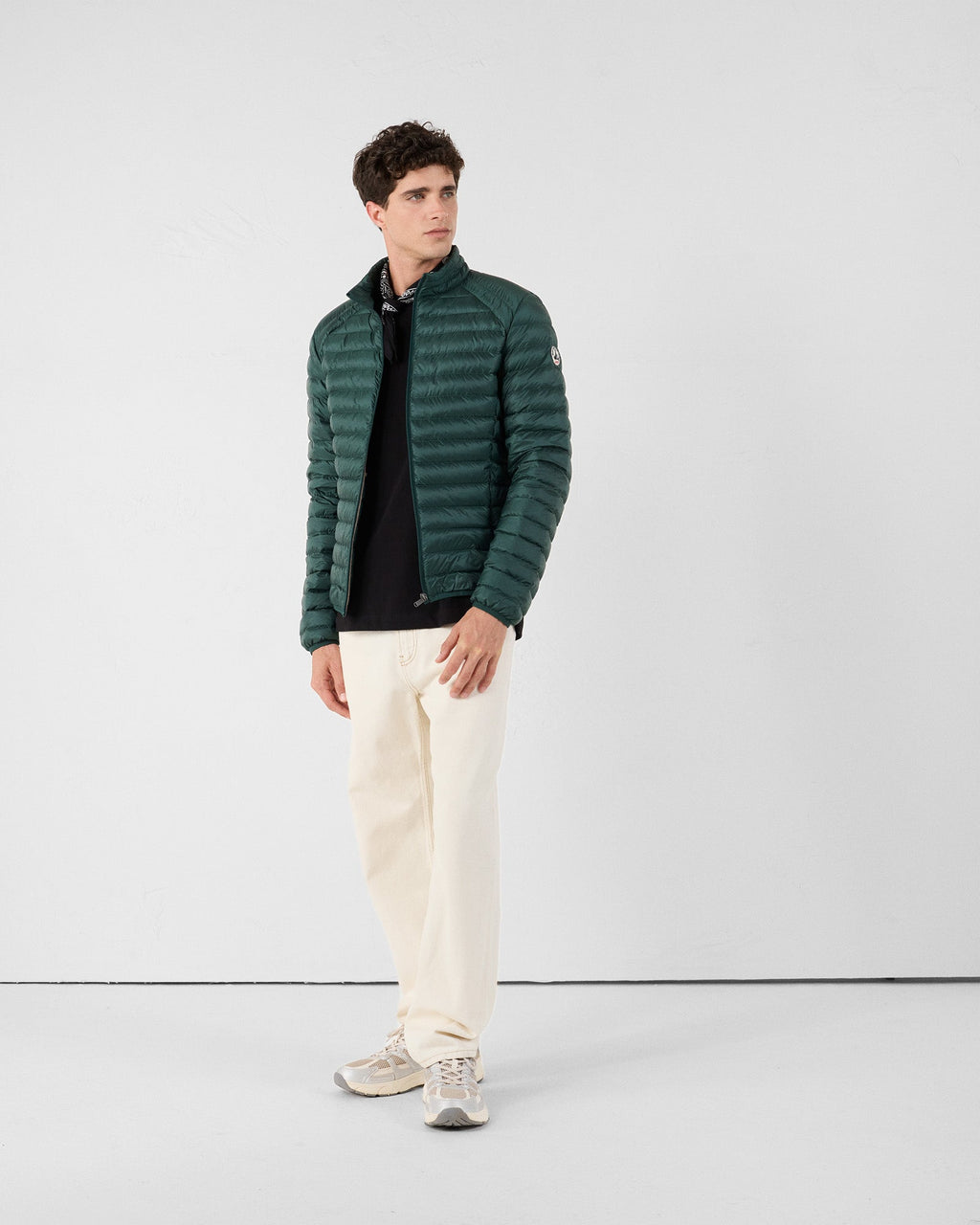 JOTT MATT CHAQUETA PLUMÍFERO CORTE CLÁSICO VERDE BOSQUE