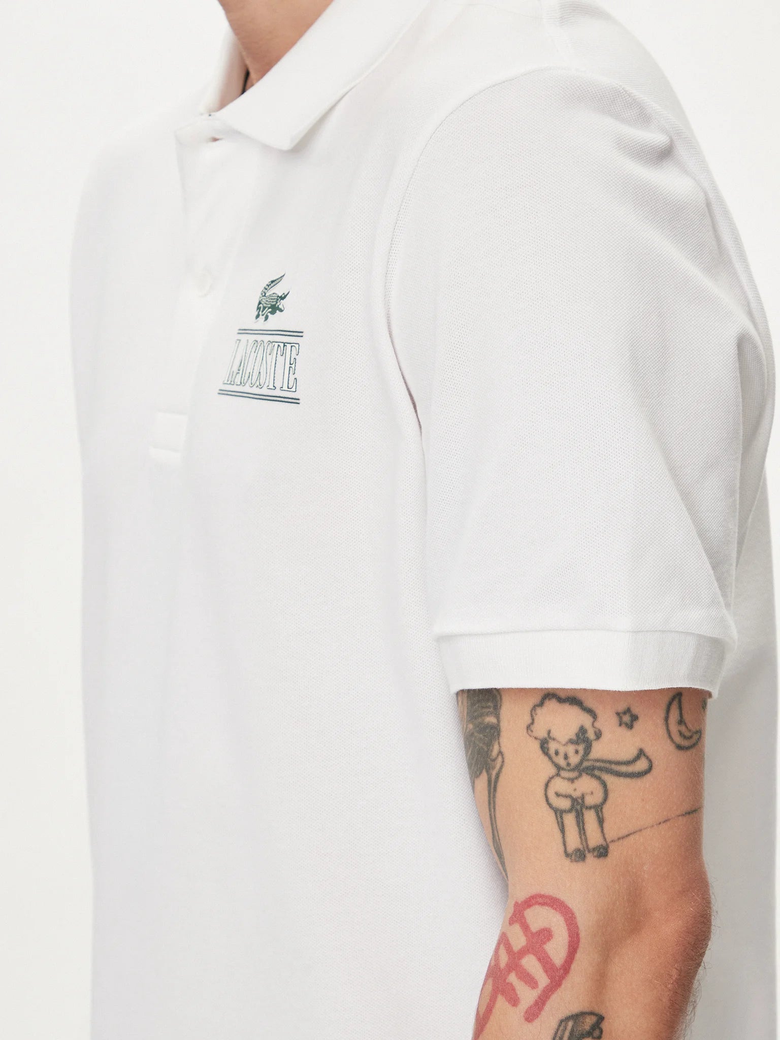 LACOSTE POLO BLANCO