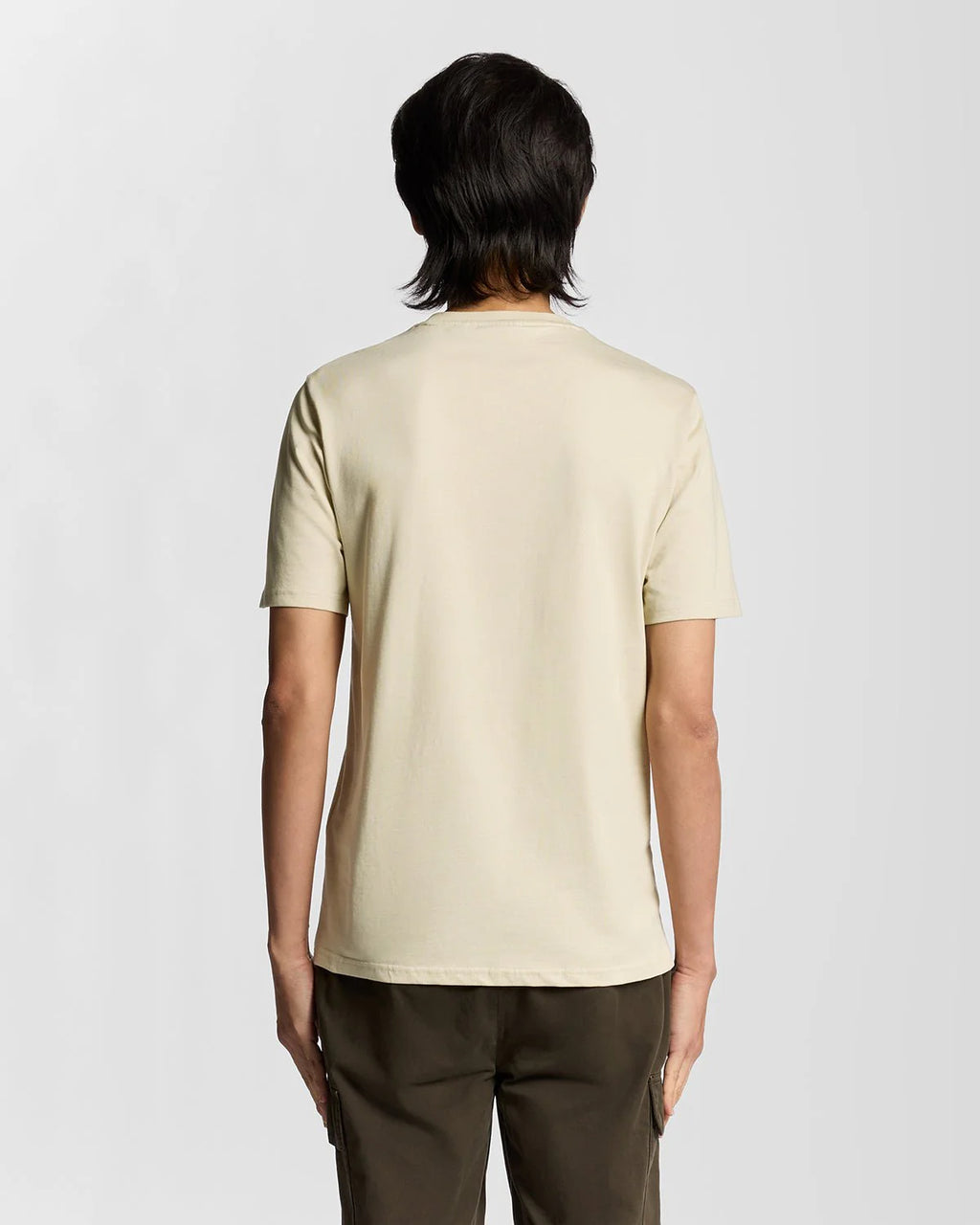 LYLE & SCOTT CAMISETA UNISEX CAMISETA REGULAR FIT BEIGE