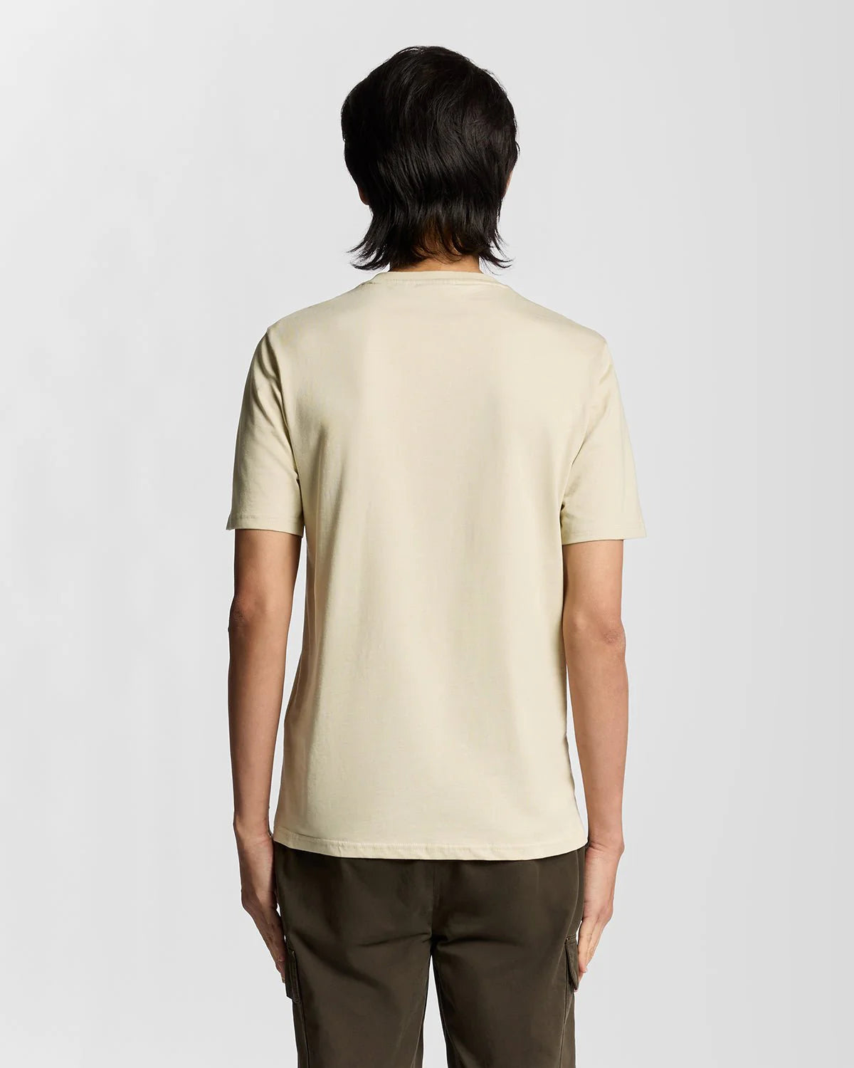 LYLE & SCOTT CAMISETA UNISEX CAMISETA REGULAR FIT BEIGE