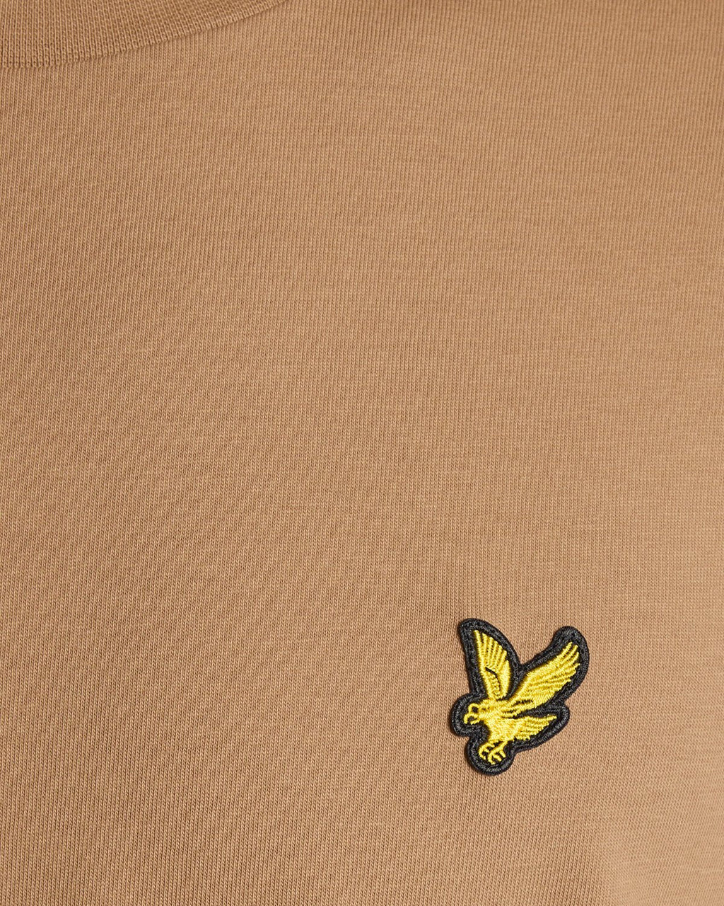 LYLE & SCOTT CAMISETA UNISEX CAMISETA REGULAR FIT CAMEL