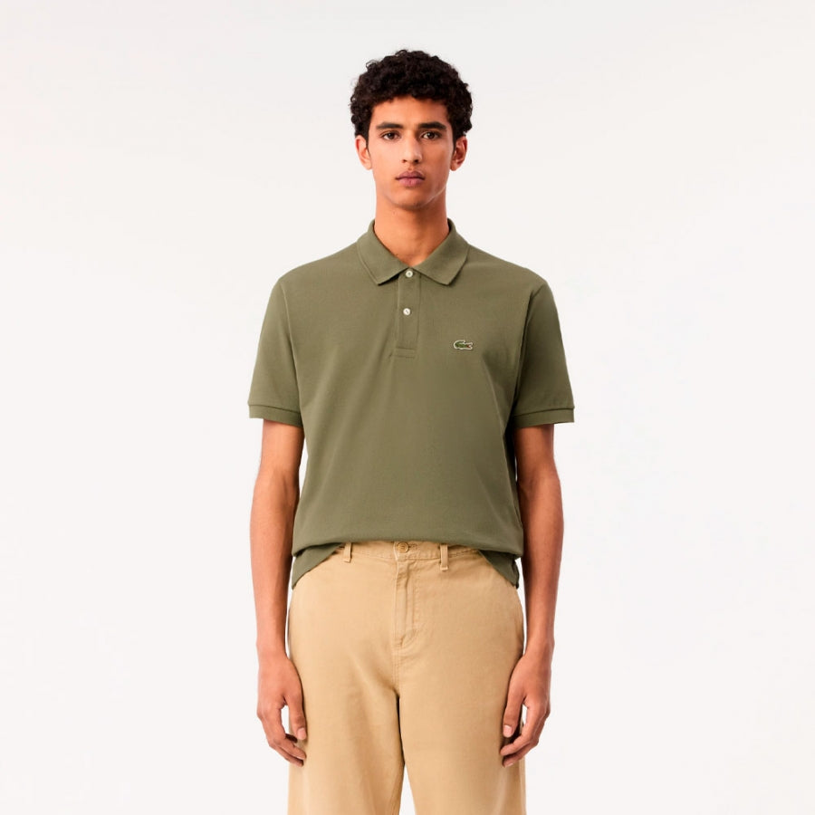 LACOSTE POLO POLO REGULAR FIT KAKI