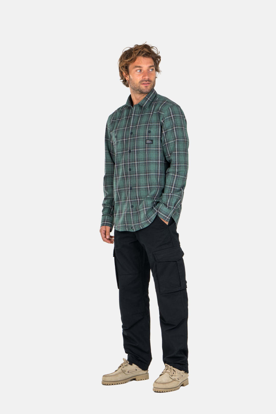 REELL FLEX CARGO PANTALÓN REGULAR FIT NEGRA