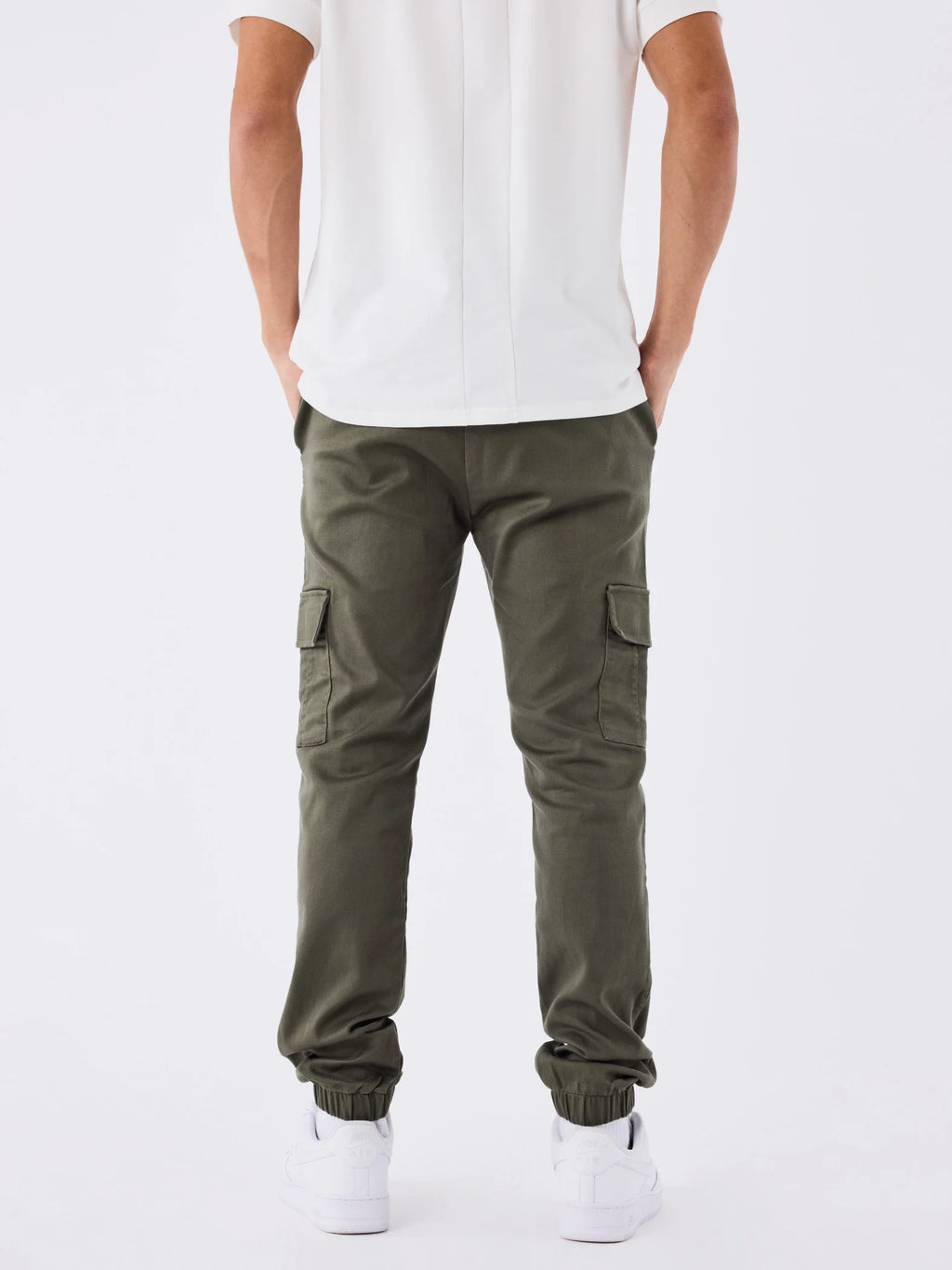 PROJECT X PARIS PANTALÓN CINTURA ELÁSTICA CARGO GREEN