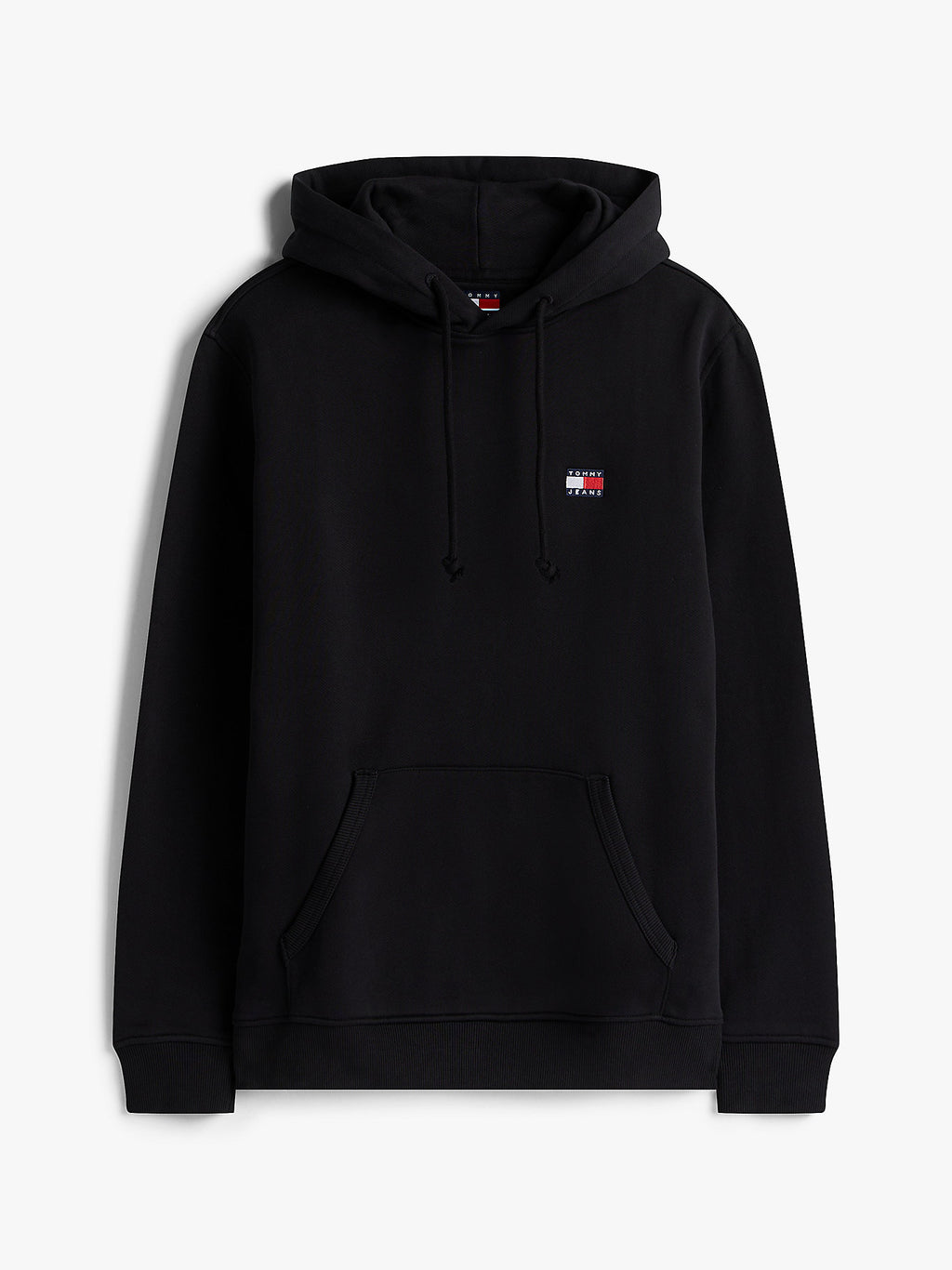 TOMMY JEANS SUDADERA CON CAPUCHA REGULAR FIT NEGRA