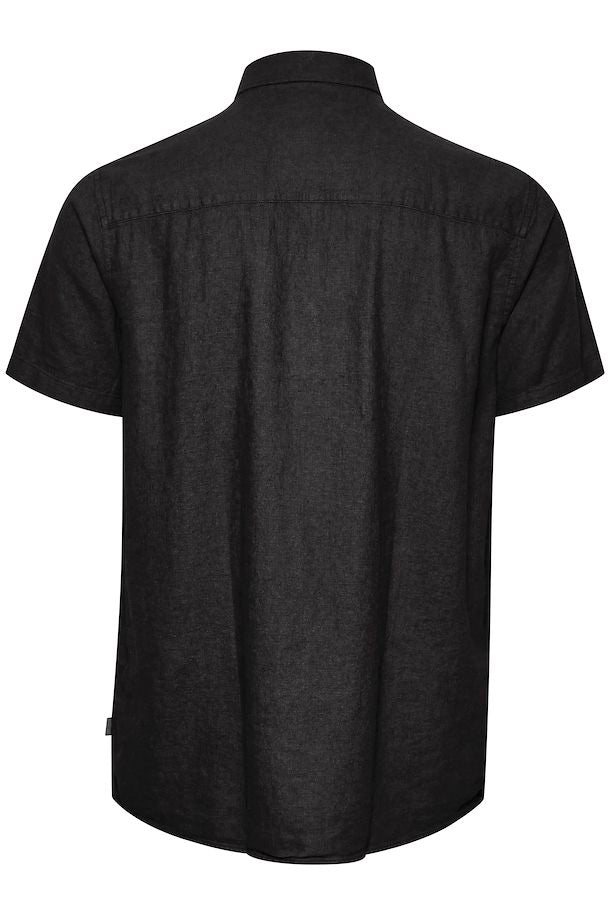 SOLID LINO SDALLAN SS SH TRUE BLACK