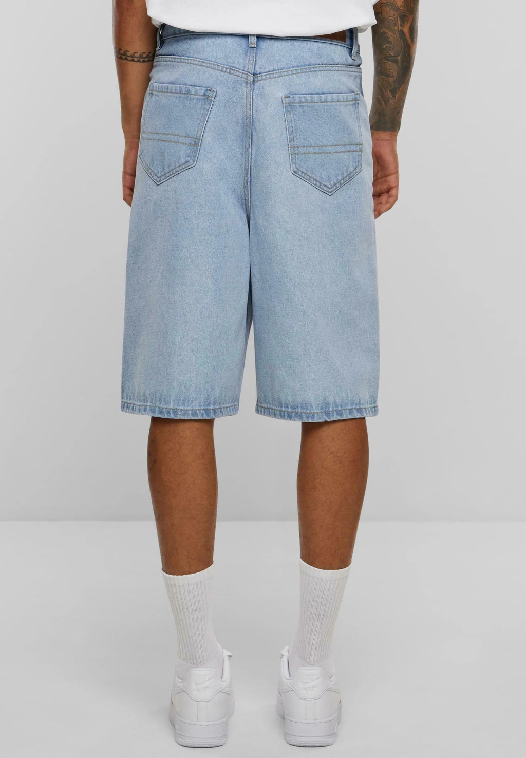 URBAN CLASSICS 90s BERMUDA NEW LIGHT BLUE WASHED