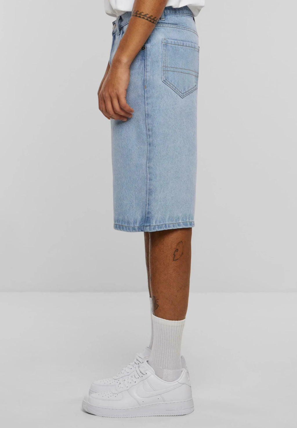 URBAN CLASSICS 90s BERMUDA NEW LIGHT BLUE WASHED