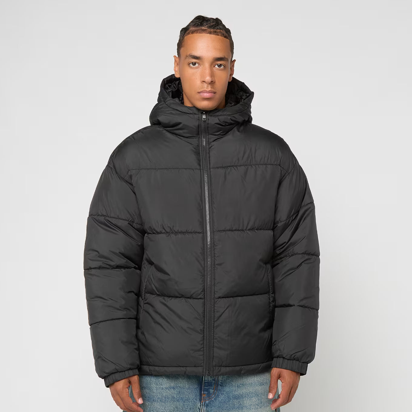 URBAN CLASSICS CAZADORA PUFFER NEGRA
